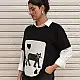 buy Handcrafted Tshirt Big Cat