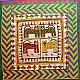 Saurashtra Beadwork - Old & Antique Wall Hanging - Peacock Motif Chakda