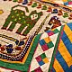 Antique Beadwork Wall Hanging -Tiger & Horse