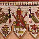 Antique Beadwork Wall Toran from gujarat