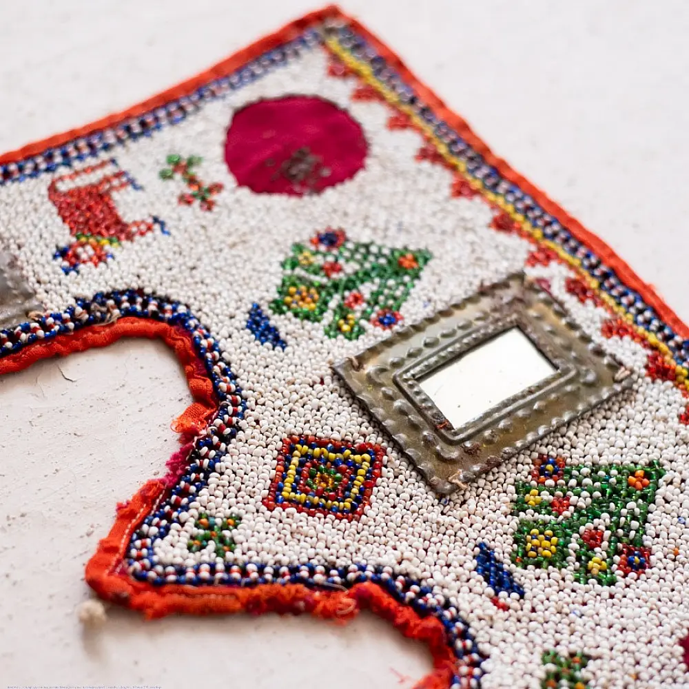 Handmade Old & Antique Bead Work - toran