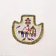 Handmade Antique Bead Work  ~ Fan - Horse Cart