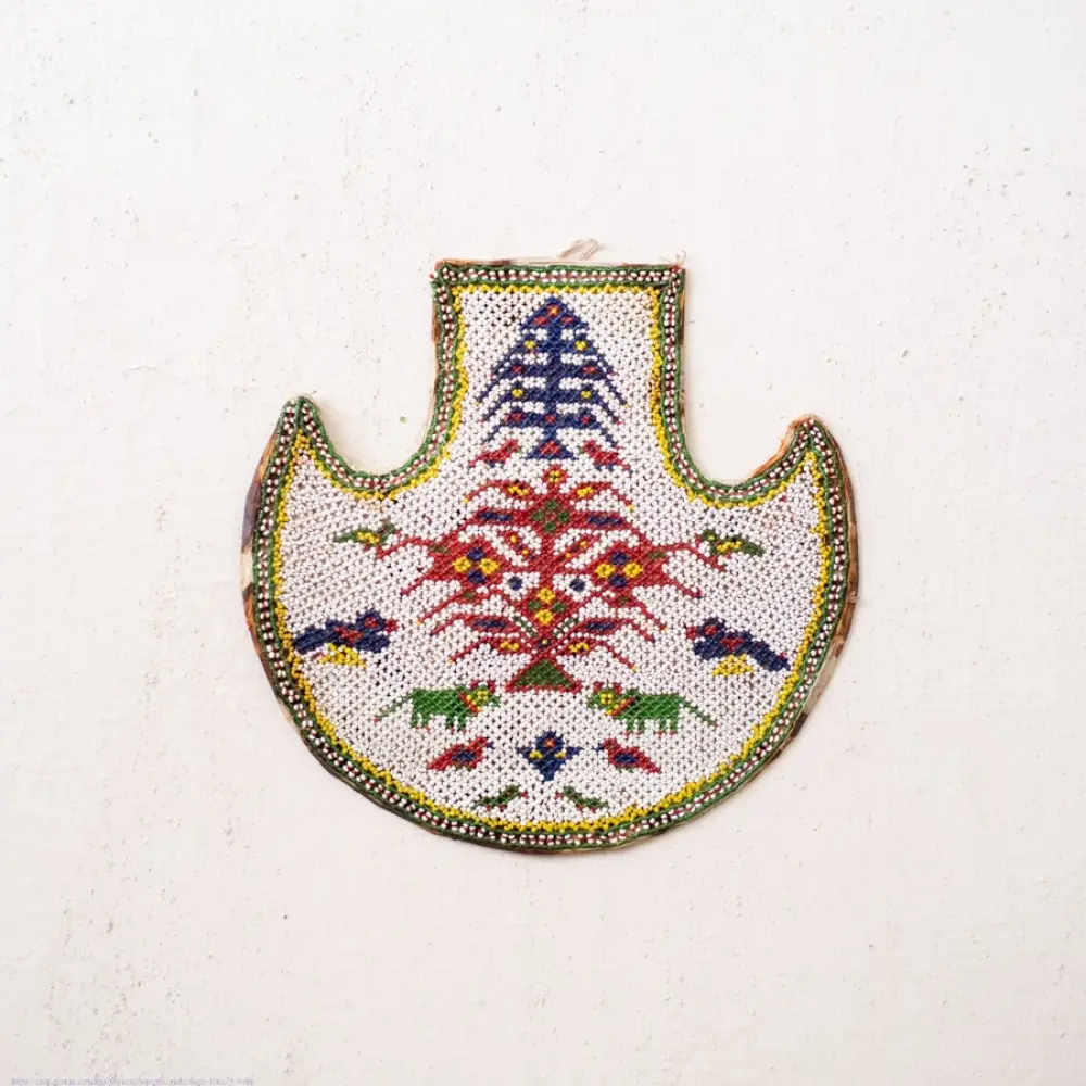 Handmade Antique Bead Work  ~ Vinjano / Fan