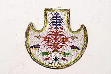 Prachin . प्राचीन ❦ Handmade Antique Bead Work  ~ Vinjano / Fan
