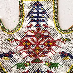 Prachin . प्राचीन ❦ Handmade Antique Bead Work  ~ Vinjano / Fan