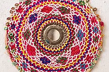 Prachin . प्राचीन ❦ Handmade Antique Bead Work  ~ Wall Decor