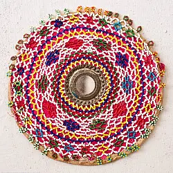 Prachin . प्राचीन ❦ Handmade Antique Bead Work  ~ Wall Decor