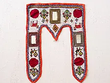 Prachin . प्राचीन ❦ Handmade Antique Bead Work  ~ Toran