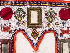 Prachin . प्राचीन ❦ Handmade Antique Bead Work  ~ Toran