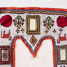 Prachin . प्राचीन ❦ Handmade Antique Bead Work  ~ Toran