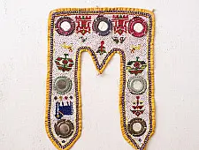 Prachin . प्राचीन ❦ Handmade Old Bead Work  ~ Toran Hanging