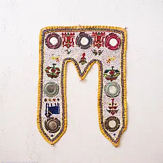 Prachin . प्राचीन ❦ Handmade Old Bead Work  ~ Toran Hanging