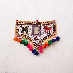 Prachin . प्राचीन ❦ Handmade Old & Antique Bead Work  ~ Horse Motif