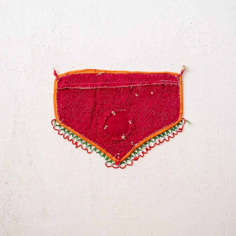 Handmade Old & Antique Bead Work  ~ Mahavat Motif