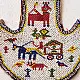 Handmade Old & Antique Bead Work  ~ Wall Hanging Fan (Vinjano)