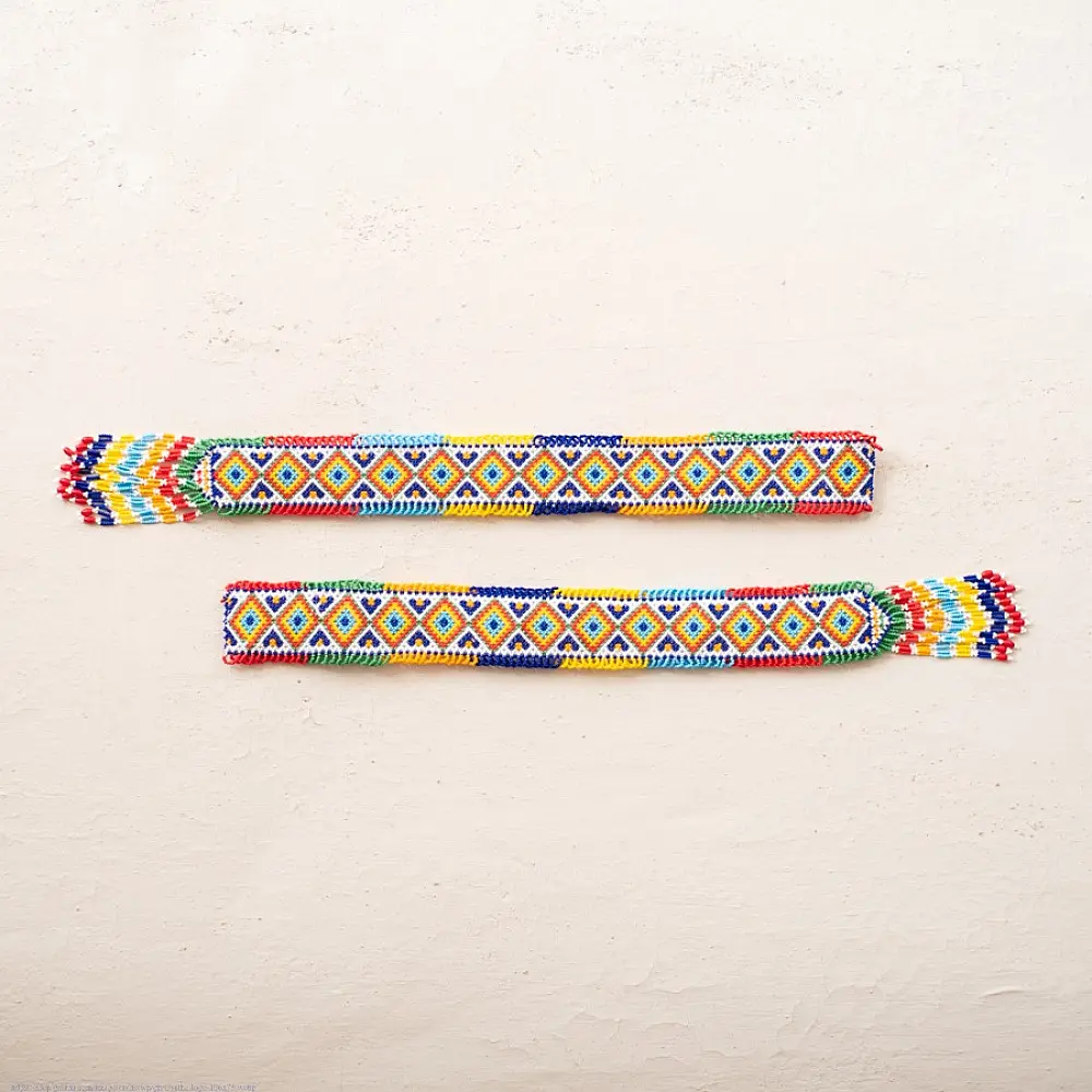 Handmade Bead Temple Toran