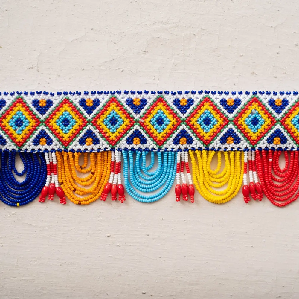 Handmade Bead Temple Toran