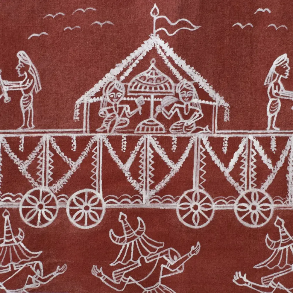 Traditional Muriya Painting | Bhitti Chitra chhatisgarh