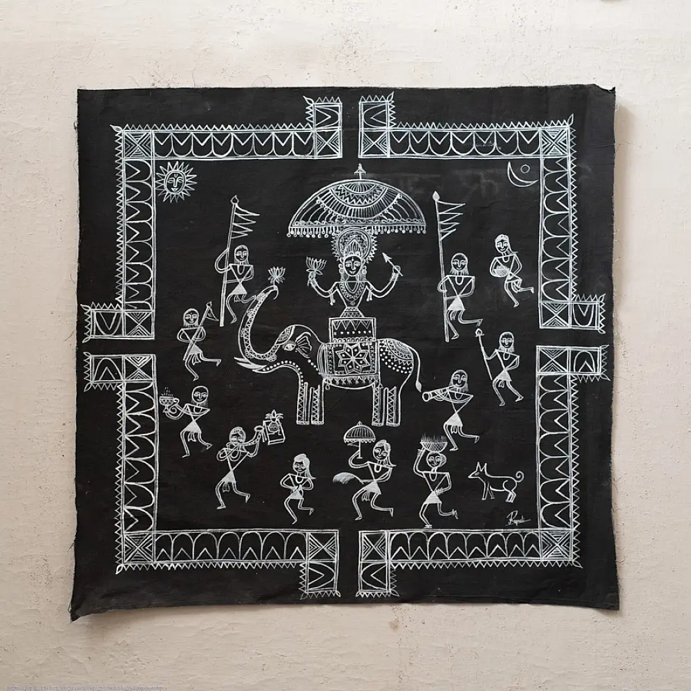 Traditional Muriya Painting | Bhitti Chitra chhatisgarh - Mavli Bihav