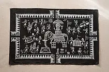 Muria Painting | Bhitti Chitra - Mavli Parav