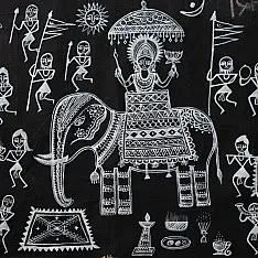 Muria Painting | Bhitti Chitra - Mavli Parav