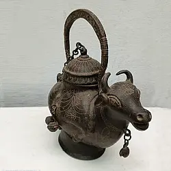 Antique Brass kamandal | Nandi