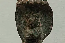 Antique Brass Pooja Bell | Garuda