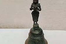 Antique Brass Pooja Bell | Apsara