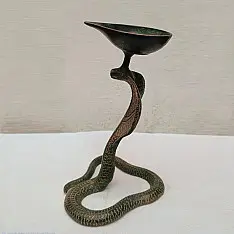 Antique Brass Diya | Naag Design