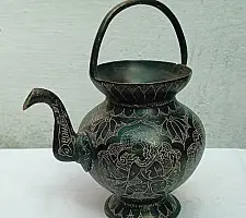Handmade Brass Kamandal | Hand carving