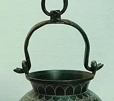 Antique Brass Kamandal | Hand carving