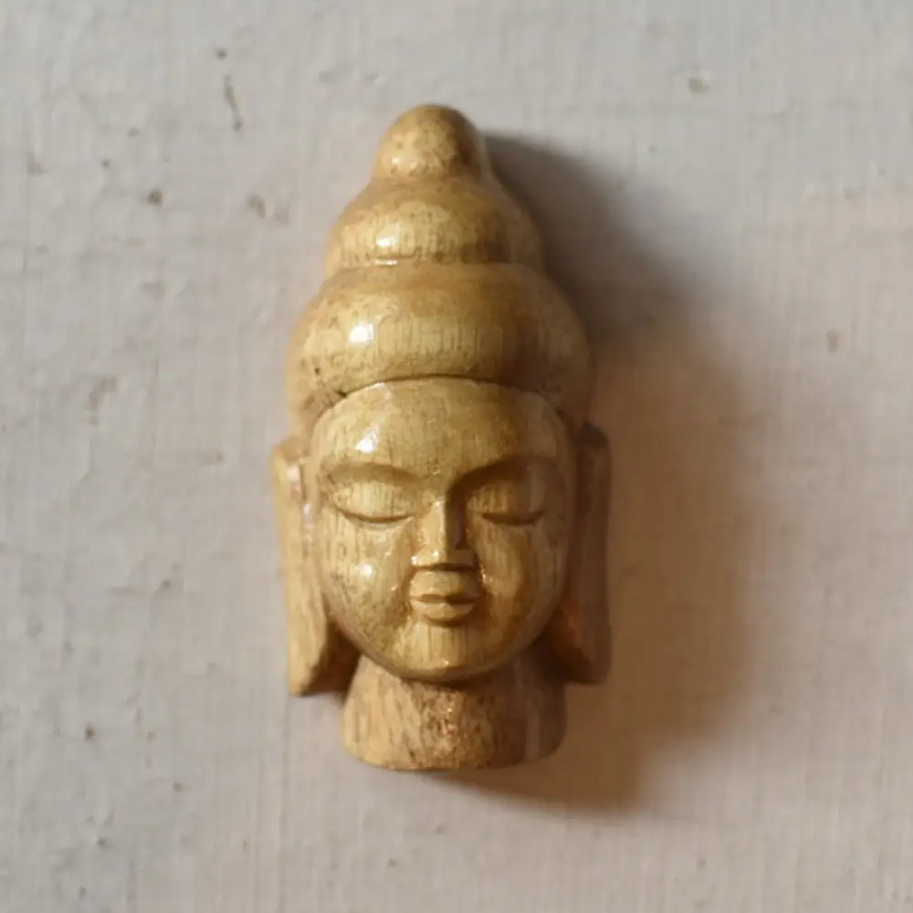 shop hand painted wooden Magnet - Buddha