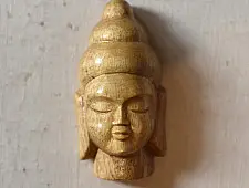 Handmade Wooden Magnet - Buddha