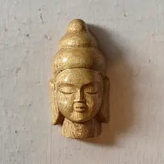 Handmade Wooden Magnet - Buddha