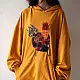 buy Handcrafted Embroidered Hoodie - Hen design