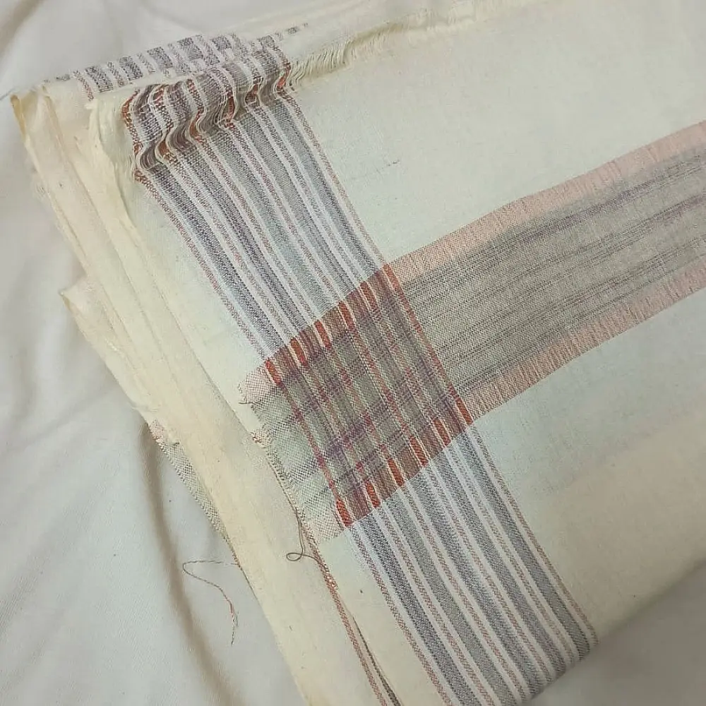 100% pure cotton Handloom Dhoti Khes