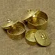 shop handmade brass dabro/ box - set of three