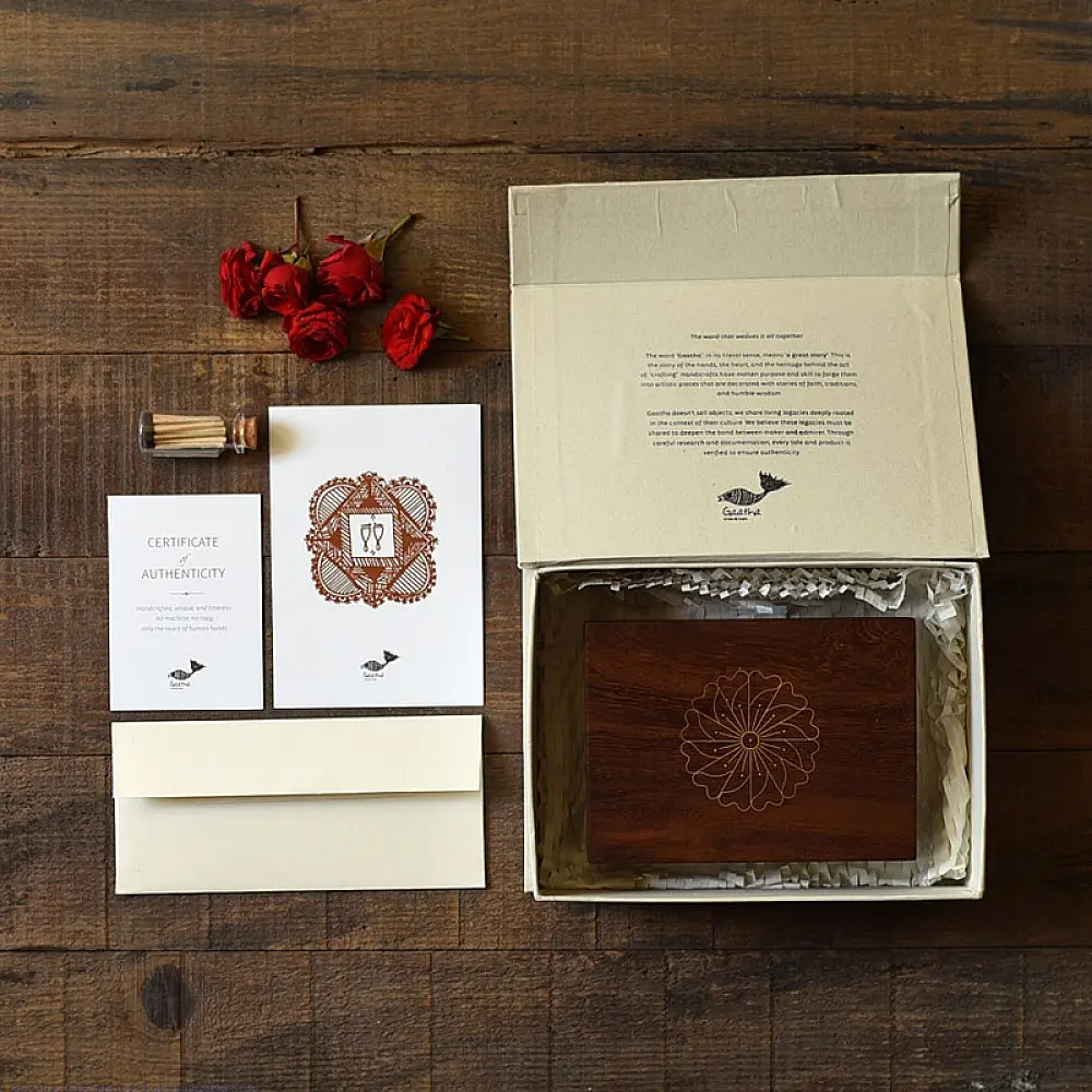 Devotional Travel Set (Godess Gayatri)
