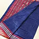Cotton weaves ~ Ikat Saree Royal blue