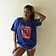 buy Handcrafted Embroidered Tshirt  Cat design