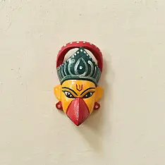 Handmade Wooden Mask - Garuda