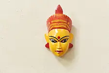 Handmade Wooden Mask - Devi