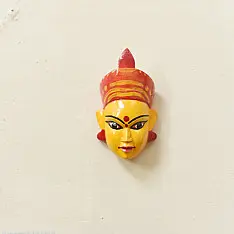 Handmade Wooden Mask - Devi