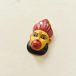 Handmade Wooden Mask - Hanuman