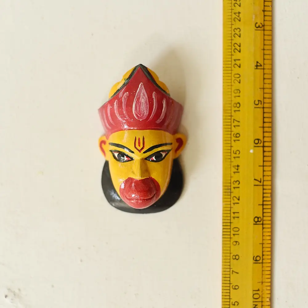 shop wooden mask - hanuman