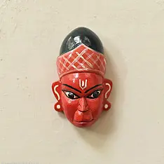 Handmade Wooden Mask - Sugriva