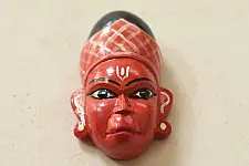 Handmade Wooden Mask - Sugriva