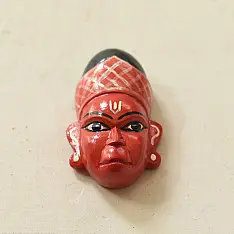 Handmade Wooden Mask - Sugriva