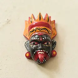 Handmade Wooden Mask - Kaali
