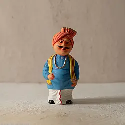 Madhuban . मधुबन ❁ Paper Mache - Nodding Head Toy
